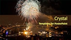  Presentation with danube - PPT theme having st stephens or foundation day background and a tawny brown colored foreground