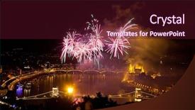  Presentation with danube - Theme enhanced with st stephens or foundation day background and a  colored foreground