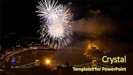  Presentation with august - Cool new theme with st stephens or foundation day backdrop and a  colored foreground