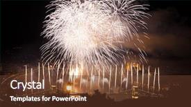  Presentation with august - Slide deck with st stephens or foundation day background and a  colored foreground