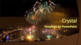  Presentation with august - Beautiful slides featuring st stephens or foundation day backdrop and a tawny brown colored foreground