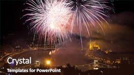  Presentation with danube - Cool new PPT theme with st stephens or foundation day backdrop and a tawny brown colored foreground