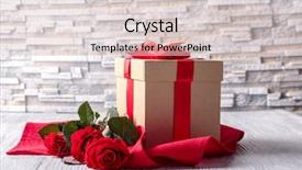  Presentation with valentines day - Amazing PPT theme having st valentines day concept fresh backdrop and a lemonade colored foreground