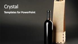  Presentation with valentine - Slides having valentine's day concept wine background and a  colored foreground