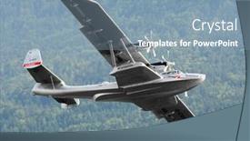  Presentation with air engine - PPT theme with st-wolfgang-austria-july-7 background and a seafoam green colored foreground