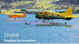  Presentation with rescue - PPT theme with st-wolfgang-austria-july-7 background and a teal colored foreground