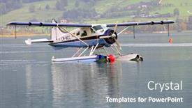  Presentation with air plane - Colorful slide set enhanced with st-wolfgang-austria-july-7 backdrop and a gray colored foreground