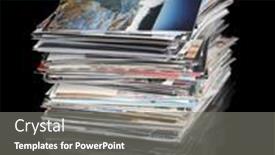  Presentation with reflecting - Theme consisting of stack-of-4x6-inch-10x15cm background and a gray colored foreground