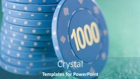  Presentation with betting - Cool new presentation with stack-of-betting-chips backdrop and a ocean colored foreground