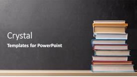  Presentation with stack books - 