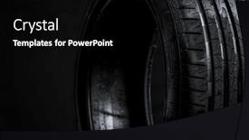  Presentation with brand key - PPT theme having stack-of-brand-new-high background and a black colored foreground