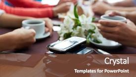  Presentation with surgical masks stack of color - Presentation design consisting of person identity label business card background and a gray colored foreground.