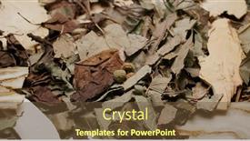  Presentation with chinese medicine - Slide deck with stack-of-chinese-herbal-tea background and a tawny brown colored foreground