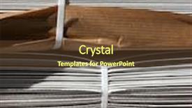  Presentation with newspapers - Slide deck having stack of newspapers fresh from the printers background and a tawny brown colored foreground