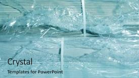  Presentation with newspapers - Presentation theme featuring brown shoe from leather isolated with clipping path background and a gray colored foreground