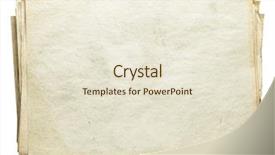  Presentation with old paper - Beautiful PPT theme featuring stack of old papers isolated backdrop and a lemonade colored foreground