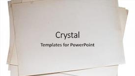 Presentation with old papers - Presentation having stack of old papers isolated background and a light gray colored foreground
