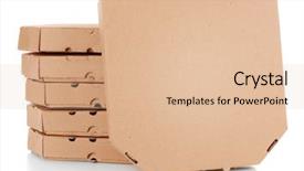  Presentation with pizza - Colorful PPT layouts enhanced with stack of pizza boxes isolated backdrop and a lemonade colored foreground