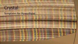  Presentation with stack - Presentation having stack of printed papers cmyk background and a coral colored foreground