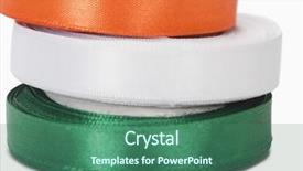  Presentation with independence - PPT layouts with lighted candles multi-colored candles background and a gold colored foreground