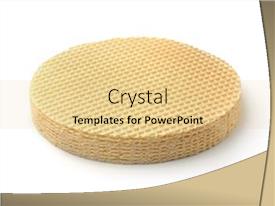 Stack Of Round Wafer Cake PPT template 47 | CrystalGraphics