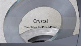  Presentation with steel heat treatment camshaft - PPT theme enhanced with stack of slitted narrow steel background and a  colored foreground