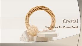  Presentation with stones - Slides having stack-of-stones-platform-podium background and a  colored foreground