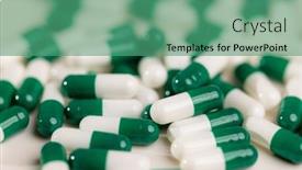  Presentation with stack - Theme having stack-of-the-green-pill background and a ocean colored foreground
