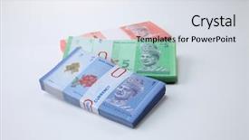  Presentation with ringgit malaysia - PPT theme enhanced with stack of the malaysia ringgit one five and ten ringgit background and a sky blue colored foreground