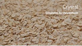  Presentation with oat meal - Audience pleasing slide deck consisting of stack-of-the-oat-meal backdrop and a coral colored foreground