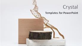  Presentation with wood gray - Presentation theme enhanced with stack-stones-and-wood-platform background and a white colored foreground