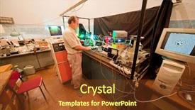  Presentation with movement templets of the story of an hour - PPT layouts enhanced with stacks computer science - scientist engaged in research background and a tawny brown colored foreground