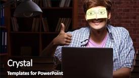  Presentation with student - Theme featuring stacks computer science - young handsome student preparing background and a black colored foreground