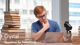  Presentation with school - Theme having stacks computer science - young student preparing for school background and a coral colored foreground