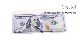  Presentation with fat - Audience pleasing slide deck consisting of stacks of american money isolated on white with room for your text serial numbers removed fat stacks of cold hard cash backdrop and a white colored foreground