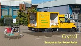  Presentation with delivery van - 