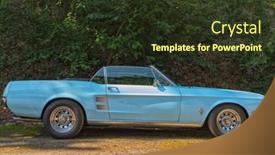  Presentation with ford car - Beautiful slides featuring stade-germany-july-8-2018 backdrop and a tawny brown colored foreground