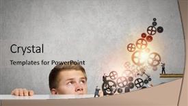  Presentation with development - Beautiful PPT layouts featuring staff development - businessman looking backdrop and a soft green colored foreground