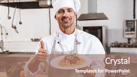 Presentation with pink and white roses shabby chic country - Amazing presentation design having staff dinner - photo of smiling male chief backdrop and a coral colored foreground