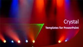  Presentation with stage lights - Cool new presentation with stage lights and smoke machine backdrop and a wine colored foreground