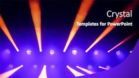  Presentation with stage lights - Slides consisting of stage-lights-and-vibrant-colors background and a black colored foreground