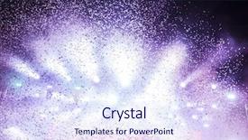  Presentation with live music concert - Cool new theme with stage lights during summer music backdrop and a sky blue colored foreground