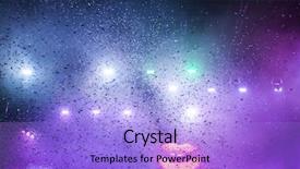  Presentation with live music concert - Audience pleasing PPT layouts consisting of stage lights during summer music backdrop and a light blue colored foreground