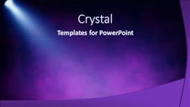  Presentation with empty stage - Slide set having stage-lights-spotlights-illuminating-empty background and a navy blue colored foreground