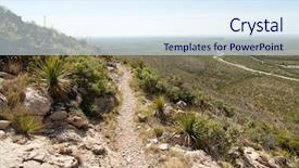 Presentation with corral reef - Colorful presentation enhanced with stagecoach - permian reef trail backdrop and a  colored foreground