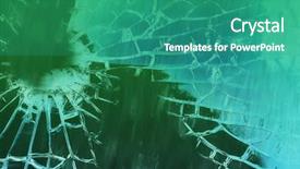  Presentation with background - Slide deck featuring panorama of palm trees on the white sand playa sirena cayo largo cuba background and a light gray colored foreground