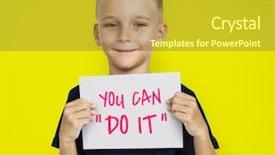  Presentation with roman catholic - Beautiful PPT theme featuring stained glass - interior of st patrick's cathedral backdrop and a tawny brown colored foreground