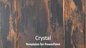  Presentation with old wooden door antique - Audience pleasing PPT theme consisting of staining - old wooden surface background scuffed backdrop and a gray colored foreground