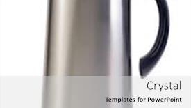  Presentation with stainless steel - Presentation enhanced with zen - kiyomizu-dera temple with red maple background and a red colored foreground