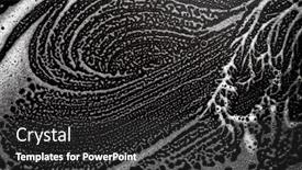  Presentation with foam - Amazing slide deck having stains-of-soapy-foam backdrop and a dark gray colored foreground